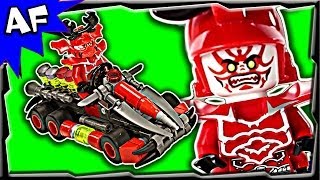 General Kozu GOKART Custom Lego Ninjago Rebooted Building Review 70504 70725 [upl. by Kcirederf602]