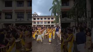 Thimirthonam24💥  fisat onam  dance onam college fisat [upl. by Aleetha19]