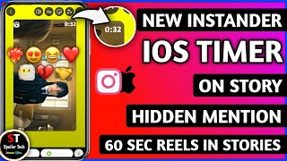 Instander With Timer  Hidden mention  iOS Instagram on Android  Instander New Update [upl. by Ettegroeg195]