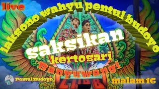 LiveJANGER LAKSONO WAHYU PENTUL BUDOYO [upl. by Arremat]