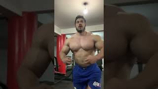 Bolivian Bodybuilder Muscle Flexing 4 [upl. by Gnilyarg]