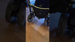 How to apply breaks on Chicco Liteway stroller babyaccessories baby babyessentials tutorials [upl. by Annairdua46]