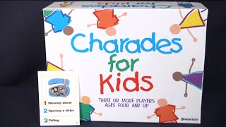 Charades for Kids from Pressman Toy [upl. by Nytsirhc497]