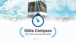 Qibla Compass Qibla Direction Promo [upl. by Loralee648]