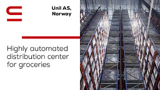 Unil AS Norway Highly automated distribution center for groceries [upl. by Brana]