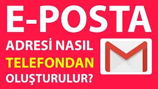 E Posta Adresi Nasıl Açılır Telefon Kesin Çözüm [upl. by Suzie183]