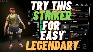 THE DIVISION 2  STRIKER LEGENDARY BUILD TU182 [upl. by Shamus646]