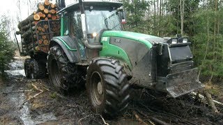 Valtra T131h forestry tractor [upl. by Tuorah219]