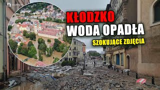 Kłodzko w trakcie i po powodzi Szokujące zdjęcia [upl. by Analad]