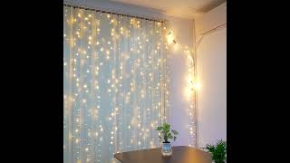 Ollny Fairy Curtain Lights  Warm White  Shiny amp Cozy [upl. by Selassie993]