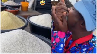 IJebu Garri Customer wan finish the bowl of Garri  LOL [upl. by Guillemette]