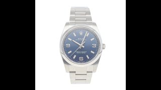 Rolex Oyster Perpetual Pre Owned Watch Ref 114200 [upl. by Harvison]