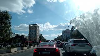 Trafic de weekend strViitorului str Batistei Bd N Balcescu Calea Serban Voda sos Giurgiului [upl. by Avlis]