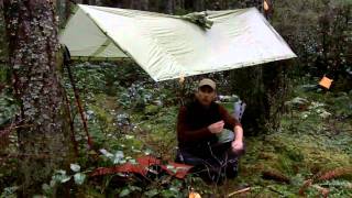 Exped BivyPoncho UL  Part 2 Shelter Mode [upl. by Cly]