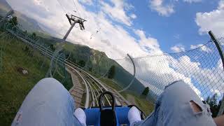 Alpine Coaster  Nocky Flitzer Turracher Höhe  Austria [upl. by Winthorpe]