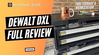 DEWALT DXL TOUGHSYSTEM 20 REVIEW  Modular Tool Storage Workstation [upl. by Eidorb]