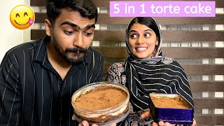 HIBA യുടെ Trending 5 in 1 Torte Cake 🍰🔥 എല്ലാവരും ഞെട്ടി 🤩 എജ്ജാതി Taste 😋 Chocolate Dream Cake [upl. by Denyse]