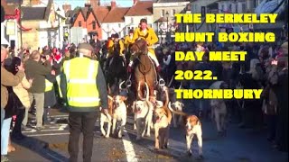 THE BERKELEY HUNT BOXING DAY MEET 2022 THORNBURY [upl. by Navlys384]