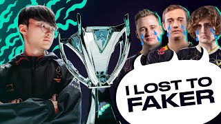 Dear Faker Please stop beating us  LEC Hall of Legends [upl. by Wilmer]