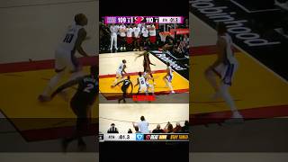 PART 2  Sabonis Clutch in Miami 🤯 Kings vs Heat Crazy Ending nba shorts [upl. by Gerkman]