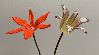 Fused Glass Flowers [upl. by Kristin692]