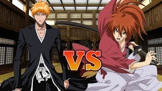 ICHIGO VS KENSHIN [upl. by Ellirpa]