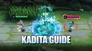 HOW TO PLAY KADITA  LEARN HER SKILLS COMBO AND BUILD [upl. by Doti]