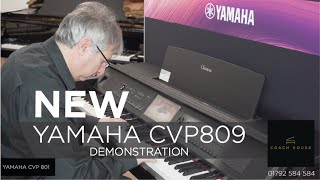 YAMAHA Clavinova CVP809 Digital Piano Demonstration [upl. by Aitra]