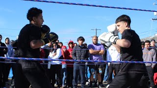 Bakersfield Boxing 11 Marv0 vs Cesar [upl. by Selemas]