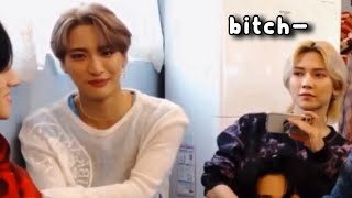 ateez bickering on vlive for 4 minutes [upl. by Allecsirp306]