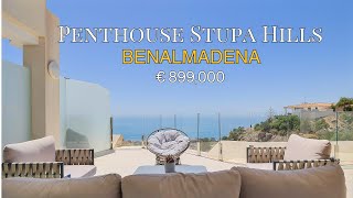 Luxurious Duplex Penthouse with Stunning Sea Views in Stupa Hills Benalmádena [upl. by Burleigh935]