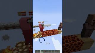 Minecraft Pillager Fight Villager minecraft minecraftlogic minecraftvideos minecraftvideos [upl. by Eardna374]