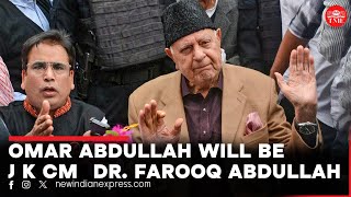 Omar Abdullah will be Chief Minister says Farooq Abdullah vows to restore statehood to JampK [upl. by Gillan]