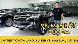 Chi tiết Toyota Land Cruiser 2020 V8 MÁY DẦU CỰC ÊM  Autodaily [upl. by Yarvis]