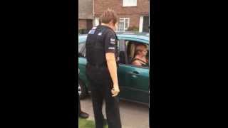 WOMAN DRIVER BLOCKS ROAD WASTES POLICE TIME Witham Essex [upl. by Ainival]