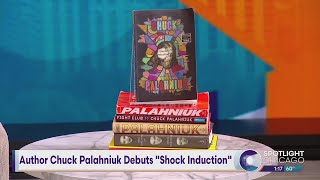 Author Chuck Palahniuk Debuts quotShock Inductionquot [upl. by Balcer]