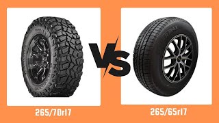 Tire Size 26570r17 vs 26565r17 [upl. by Claiborne603]