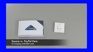 Square vs PayPal Here [upl. by Leahcimdivad]