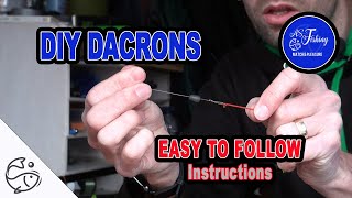 DIY Pole Dacron Connectors  Easy to follow instructions  Match Fishing  ASFishingTV [upl. by Noevad]