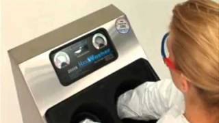 Meritech CleanTech® 2000S Automated Hand Washing Demonstration Videoflv [upl. by Asante]