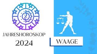 ♎ Jahreshoroskop  Waage  2024 [upl. by Asirap888]