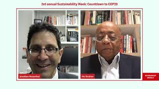 Economist Interview Climate leadership preventing 85 million being physically displaced by 2050 [upl. by Llebyram]