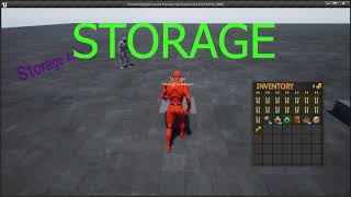 Inventory System Showcase UE42019 [upl. by Ocirema]