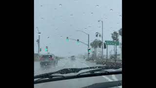 Caught in the storm and theres a tornado warning in San Diego California [upl. by Mariel]