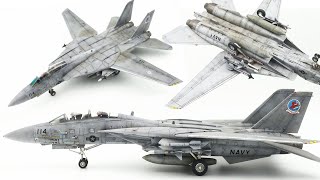 172 F14A Tomcat  Top Gun  Maverick amp Goose  Scale Model Aircraft [upl. by Ydollem]