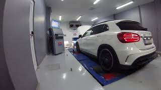 GLA 45 AMG Most powerful stock turbo 456BHP [upl. by Kosel]