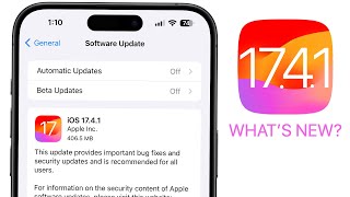 iOS 1741 Released  Whats New [upl. by Ashling]