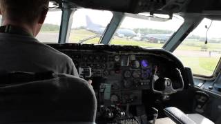 VC10 ZD241 GASGM Conway Howl from the Flight Deck 30042014 [upl. by Lajib747]