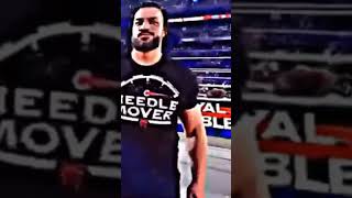 Roman reigns fighting attitude status roman reigns alexabliss wwe wweraw shorts viral travel [upl. by Ecinnej996]