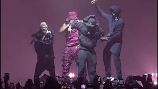 Gazo  No Lèche ft Favé Kerchak amp Leto Live Bercy [upl. by Derte92]